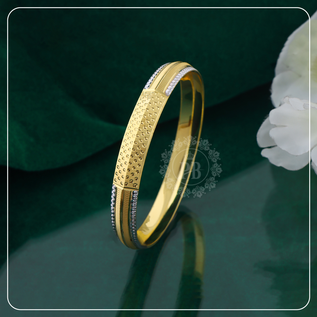 Velvet Touch Matte Gold Kada	