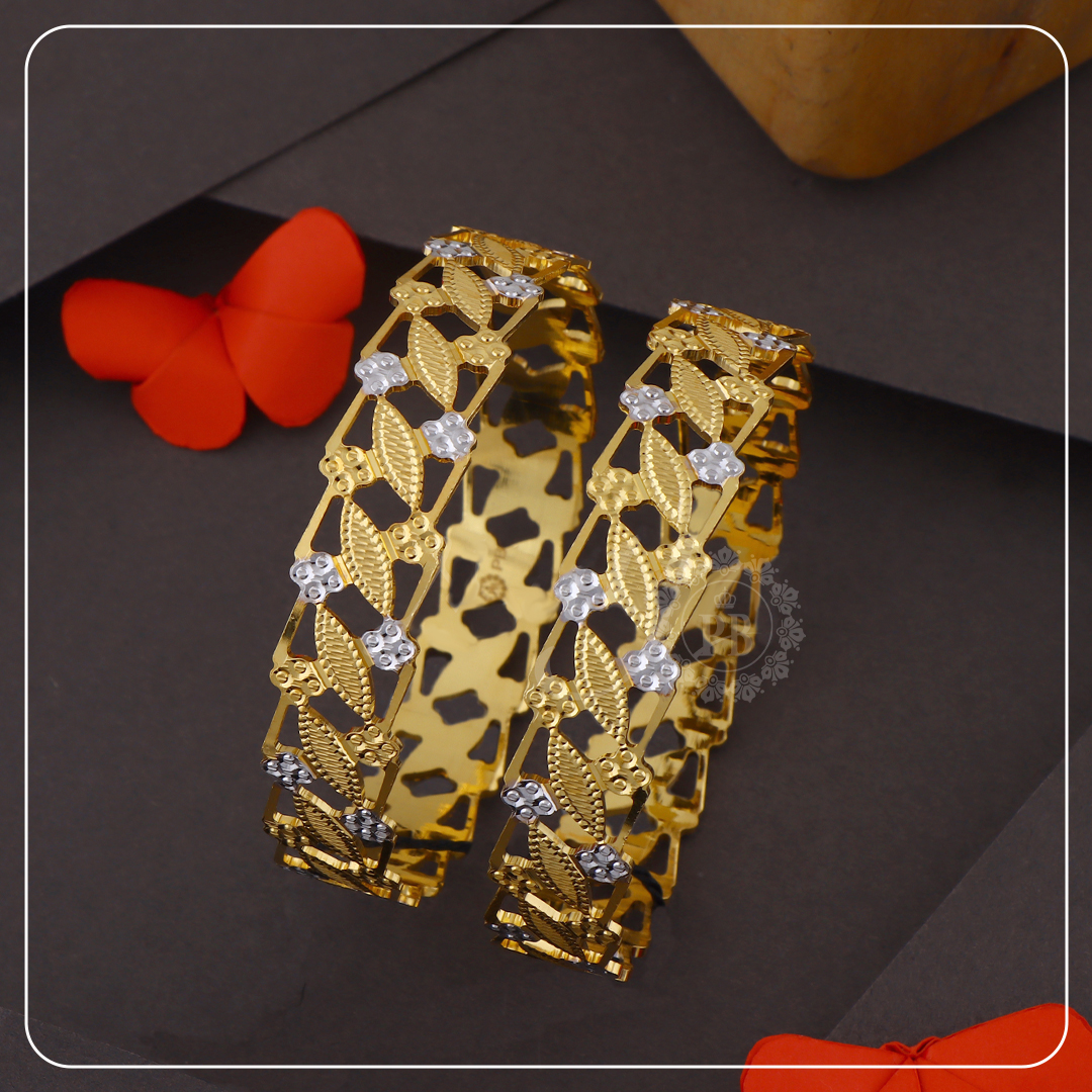 Glimmer Flow Cutwork Bangles