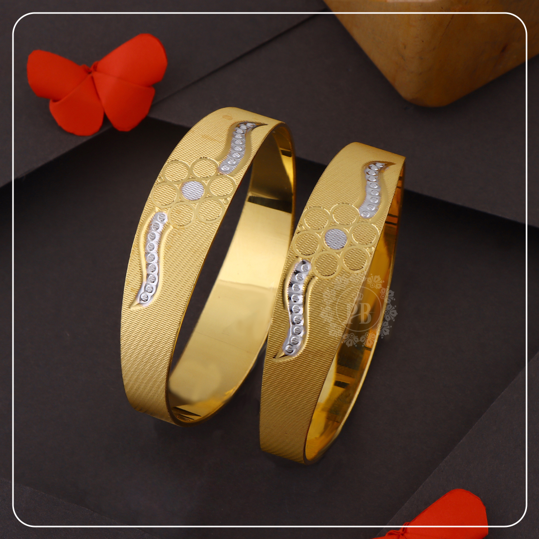 Golden Weave Traditional Bangles