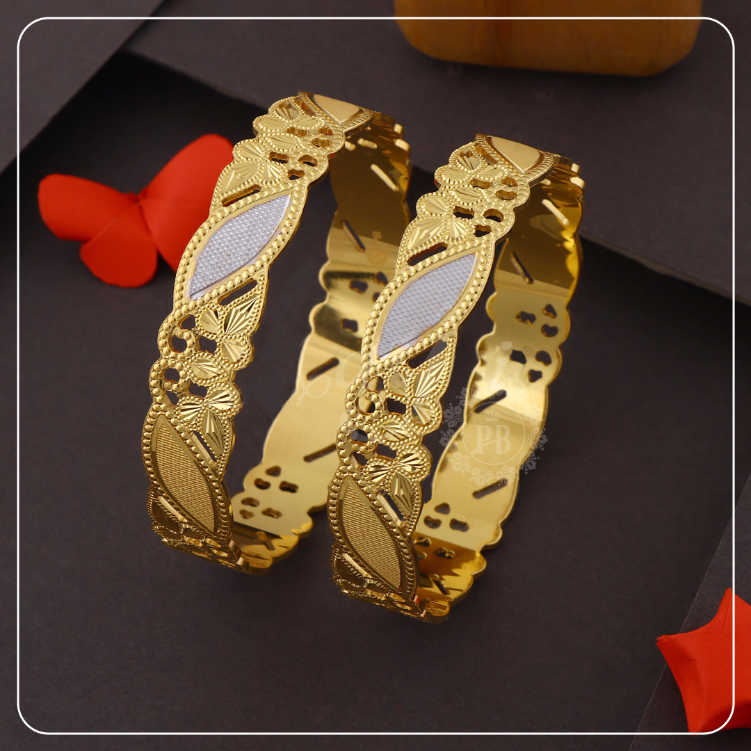 Luxe Charm Gold Bangles