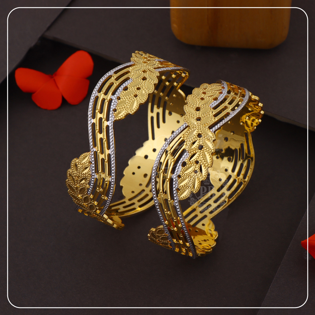 Luxe Charm Gold Bangles