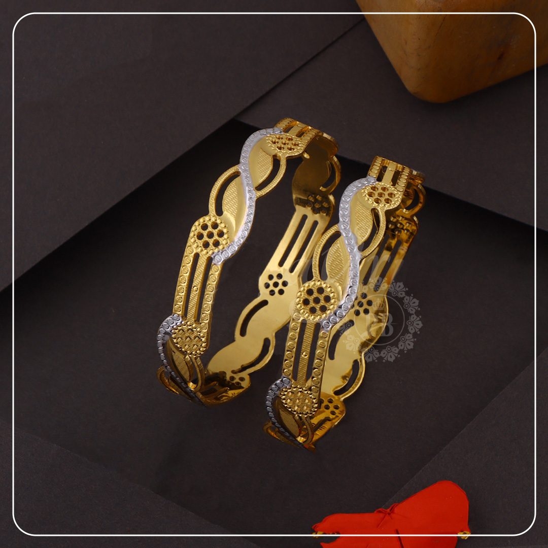 Golden Weave Traditional Bangles