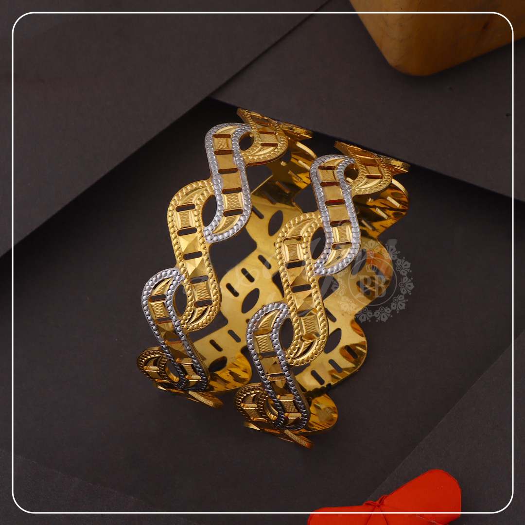 Glimmer Flow Cutwork Bangles