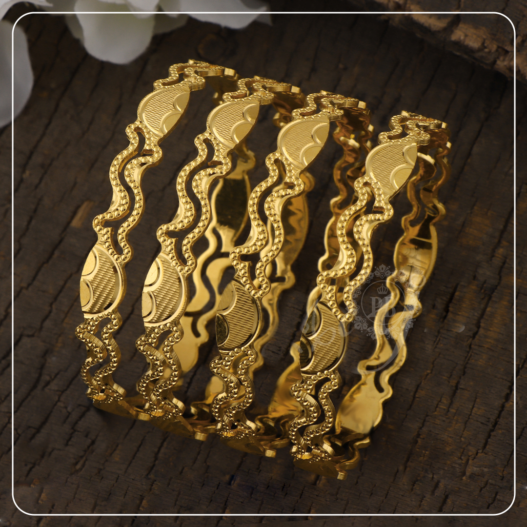 Ripple Charm Bangles	