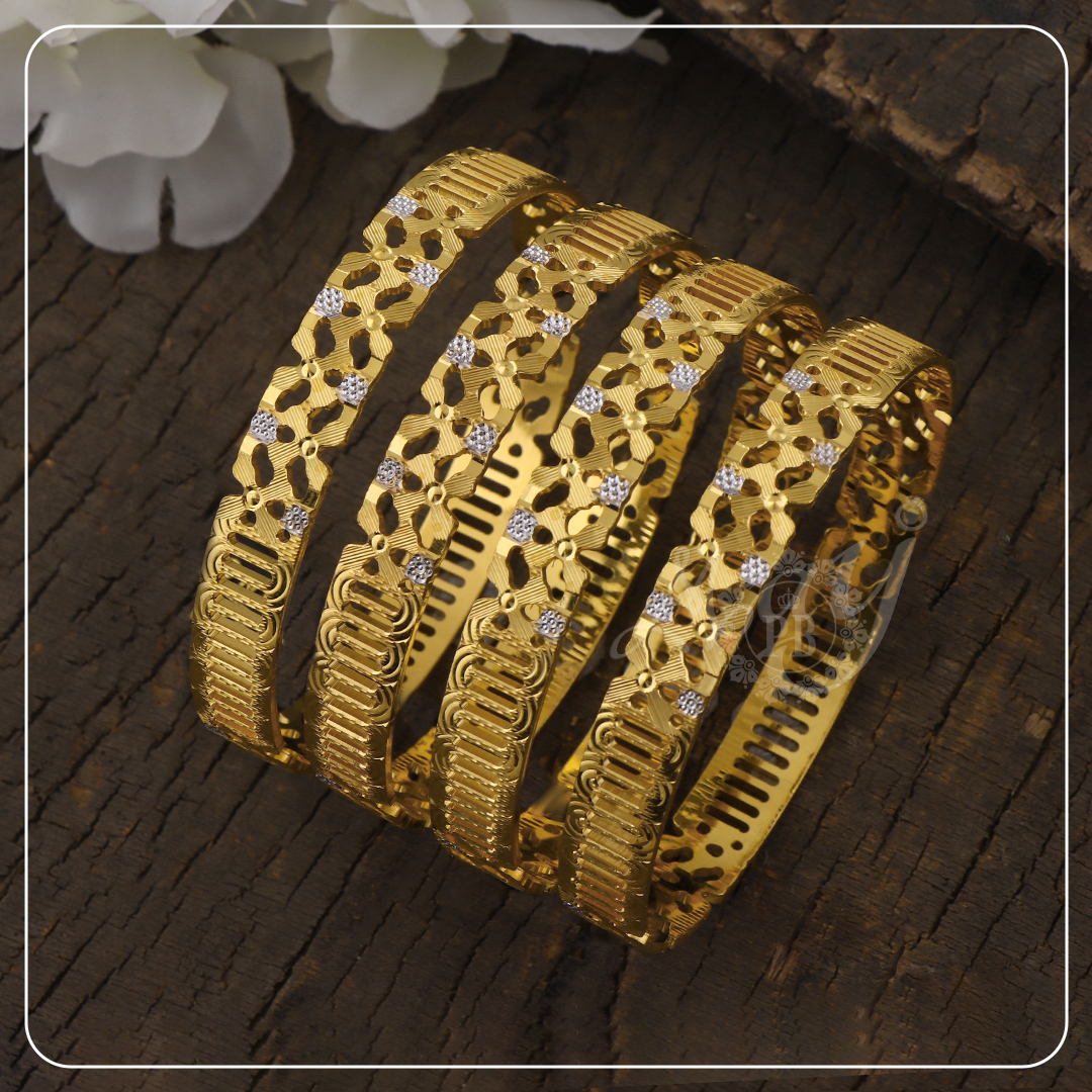Regal Wavy Bangles	