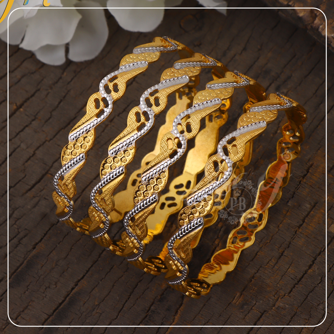 Crown Swirl Bangles	