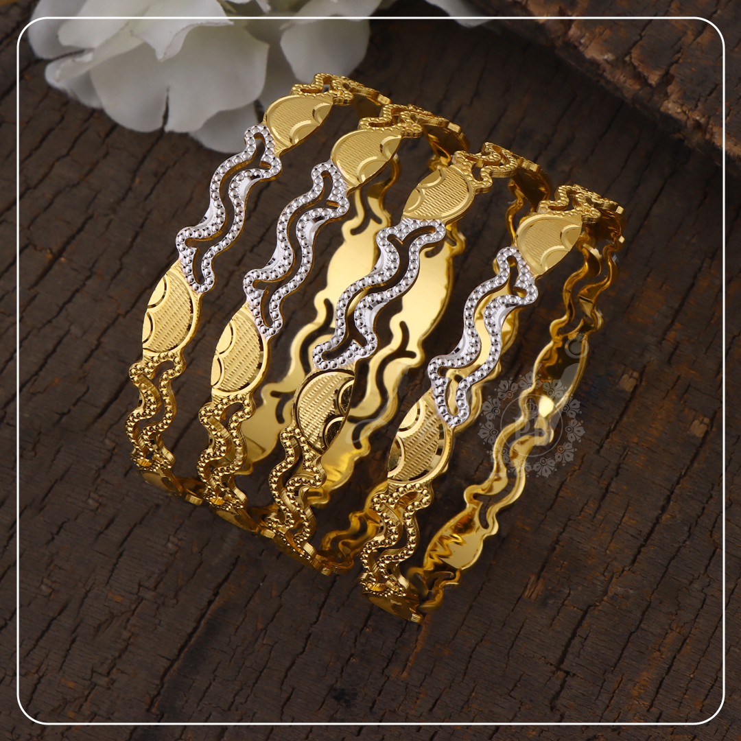 Grand Éclat Dual-Tone Bangles