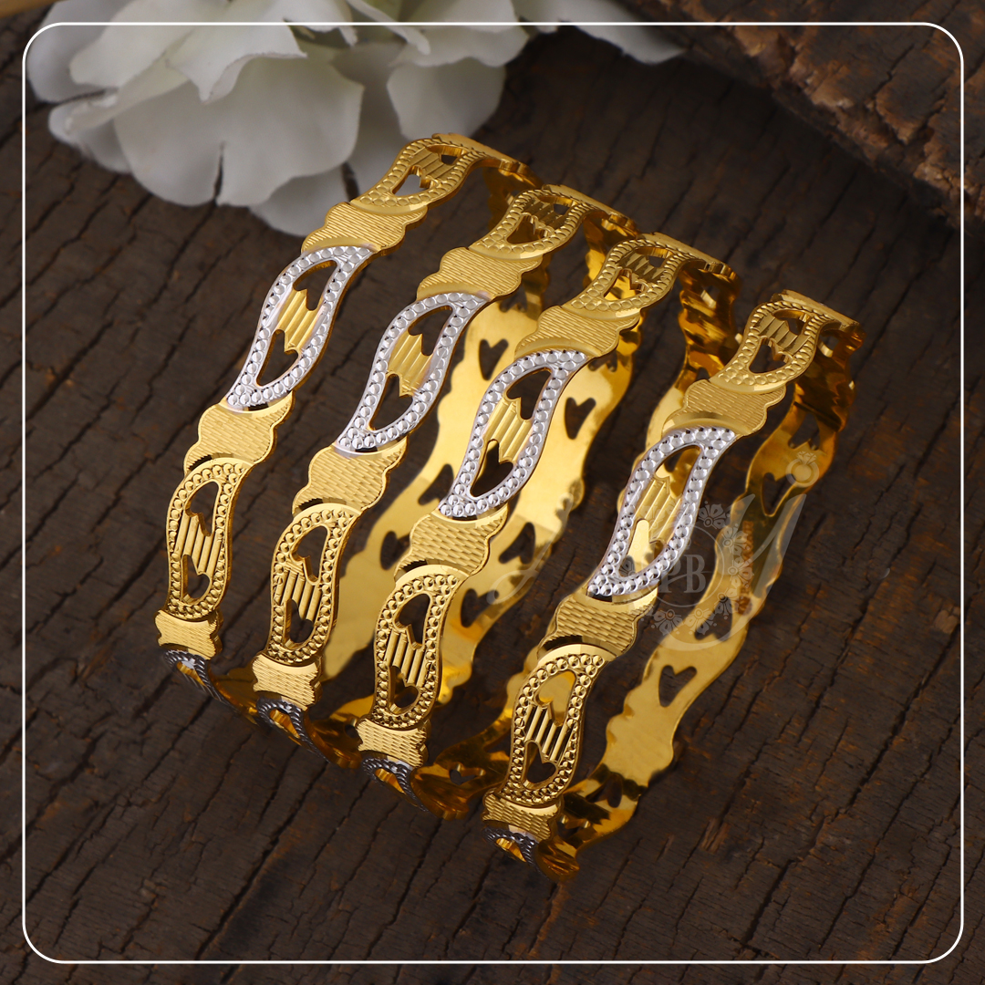 Royal Horizon Dual-Tone Bangles