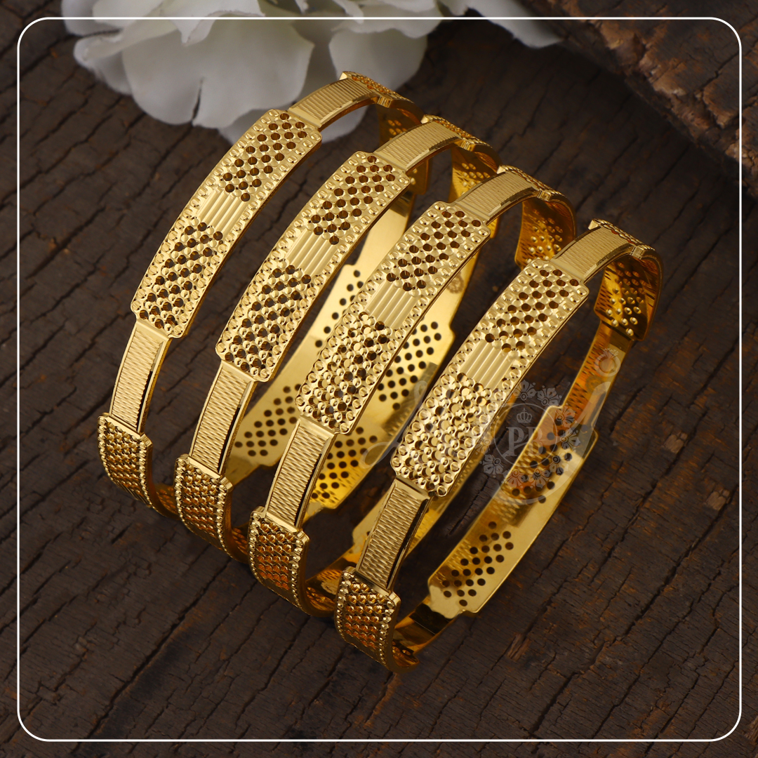 Eternal Crown Dual-Tone Bangles