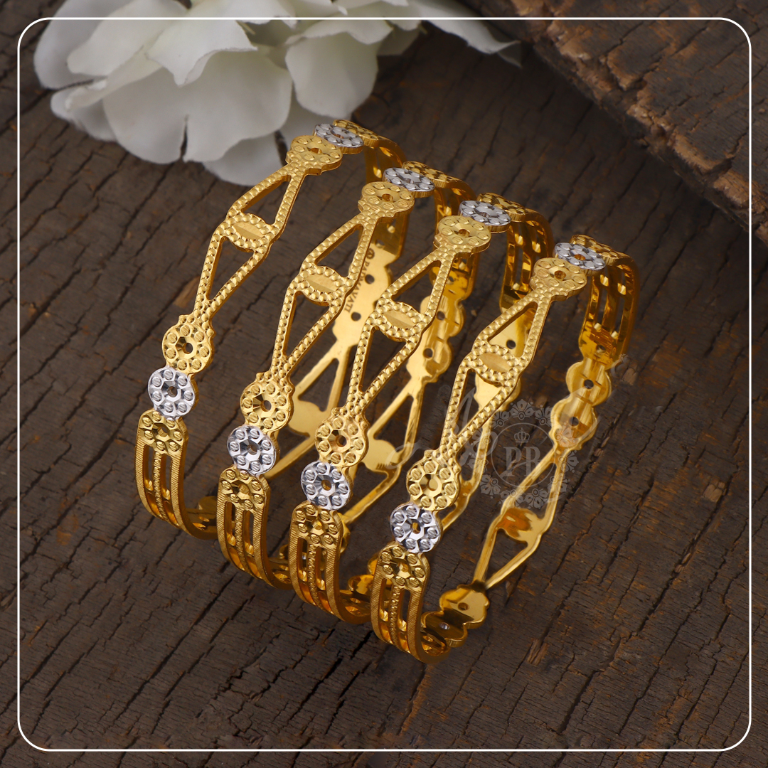 Golden Whirl Bangles