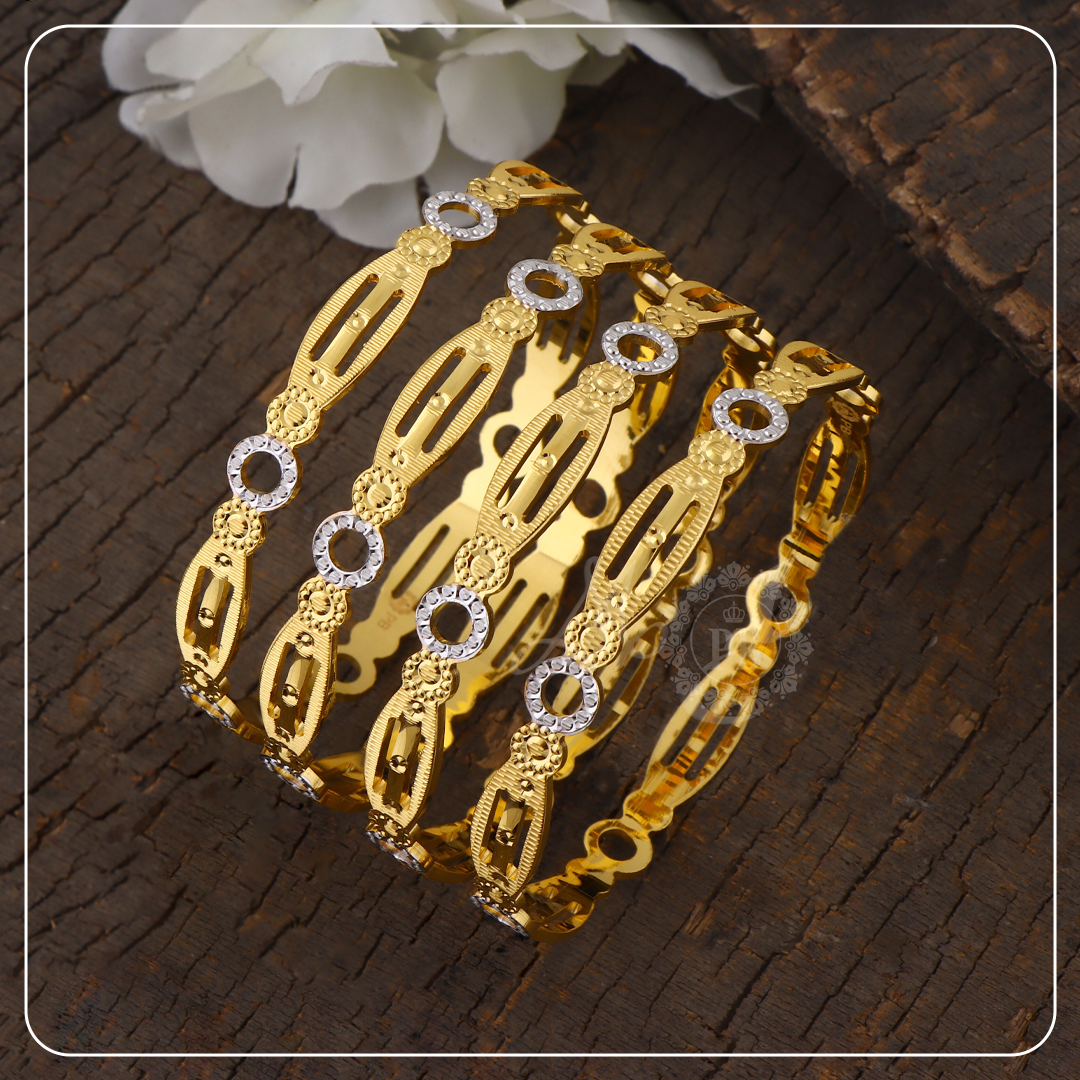 Heirloom Loop Gold Bangles