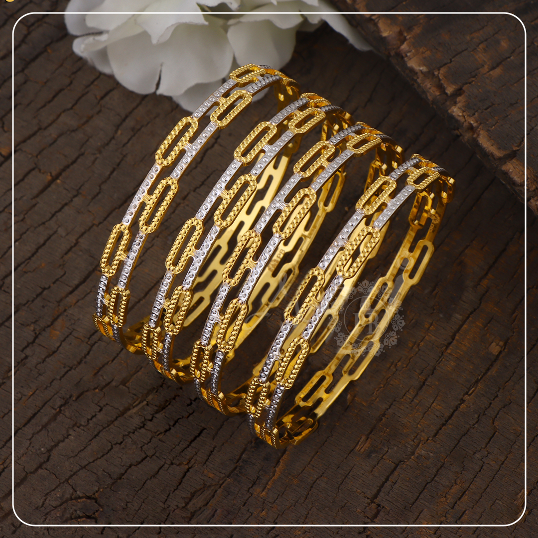 Amber Dusk Gold Bangles
