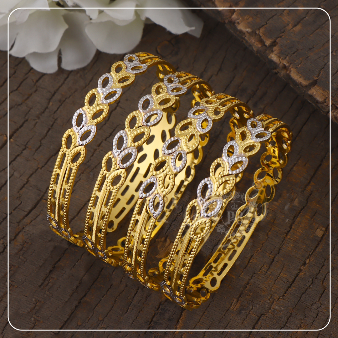 Mystic Loop Gold Bangles