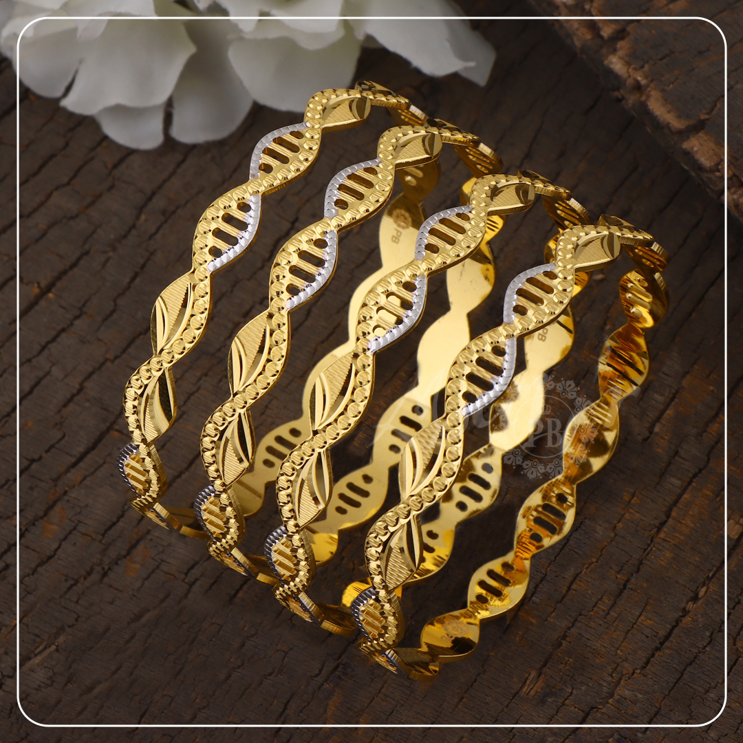 Ambercrest Gold Bangles