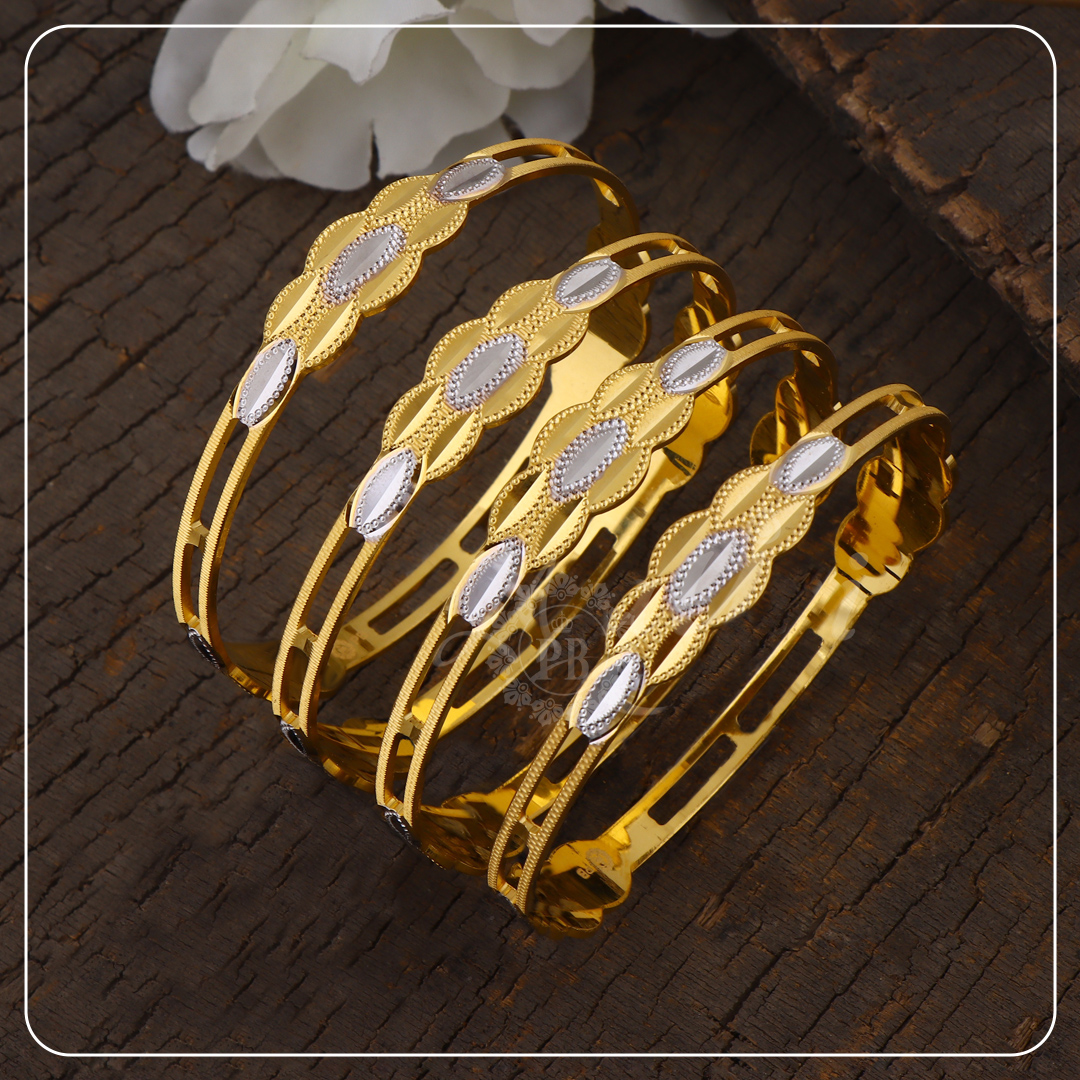 Ethereal Gleam Gold Bangle
