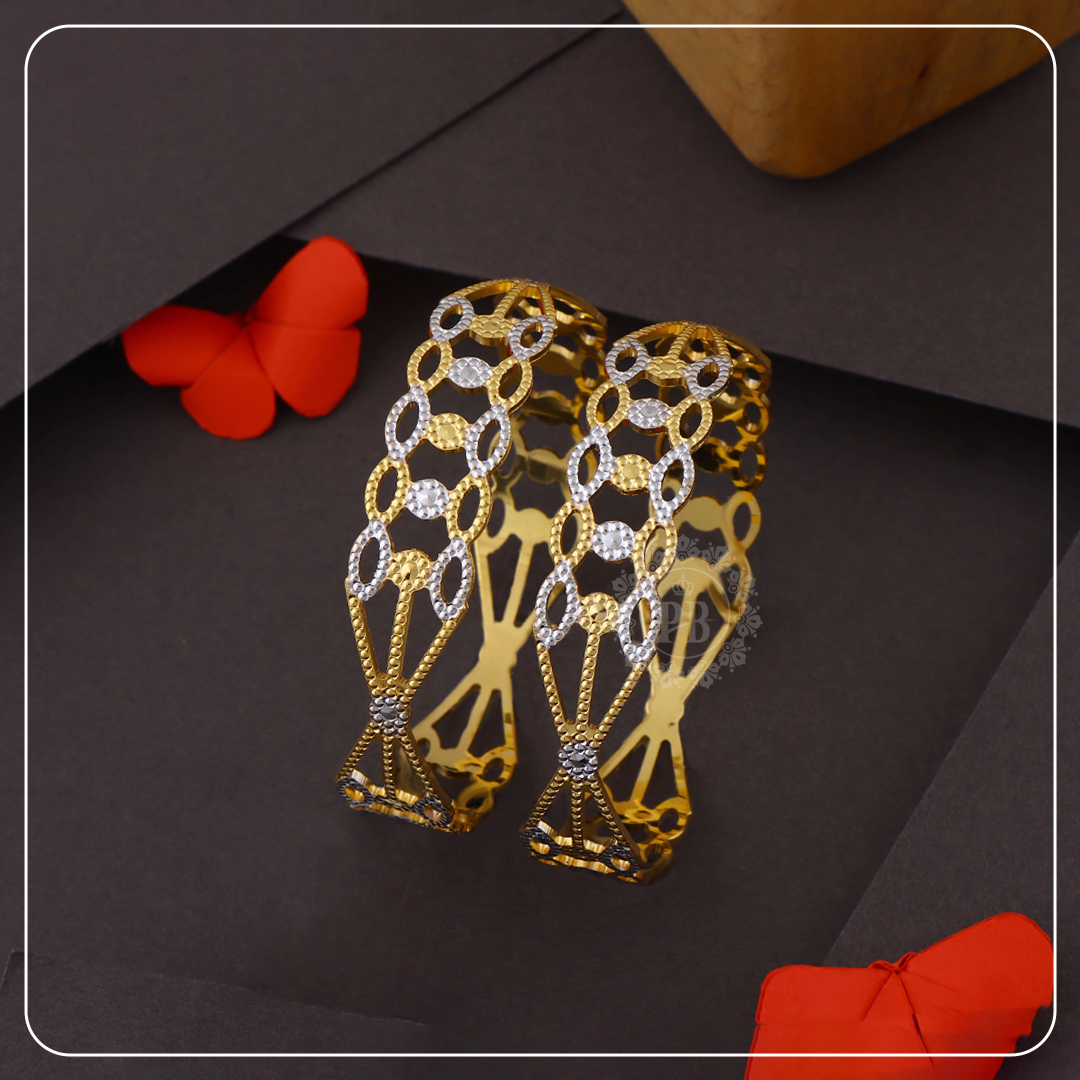 Celestial Links Gold Bangles