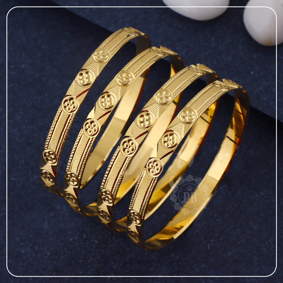 Opulent Tradition Gold Bangles