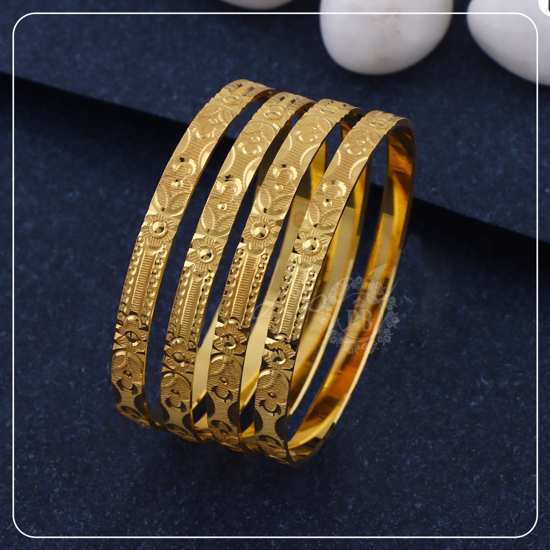 Artisan Crafted Gold Bangles