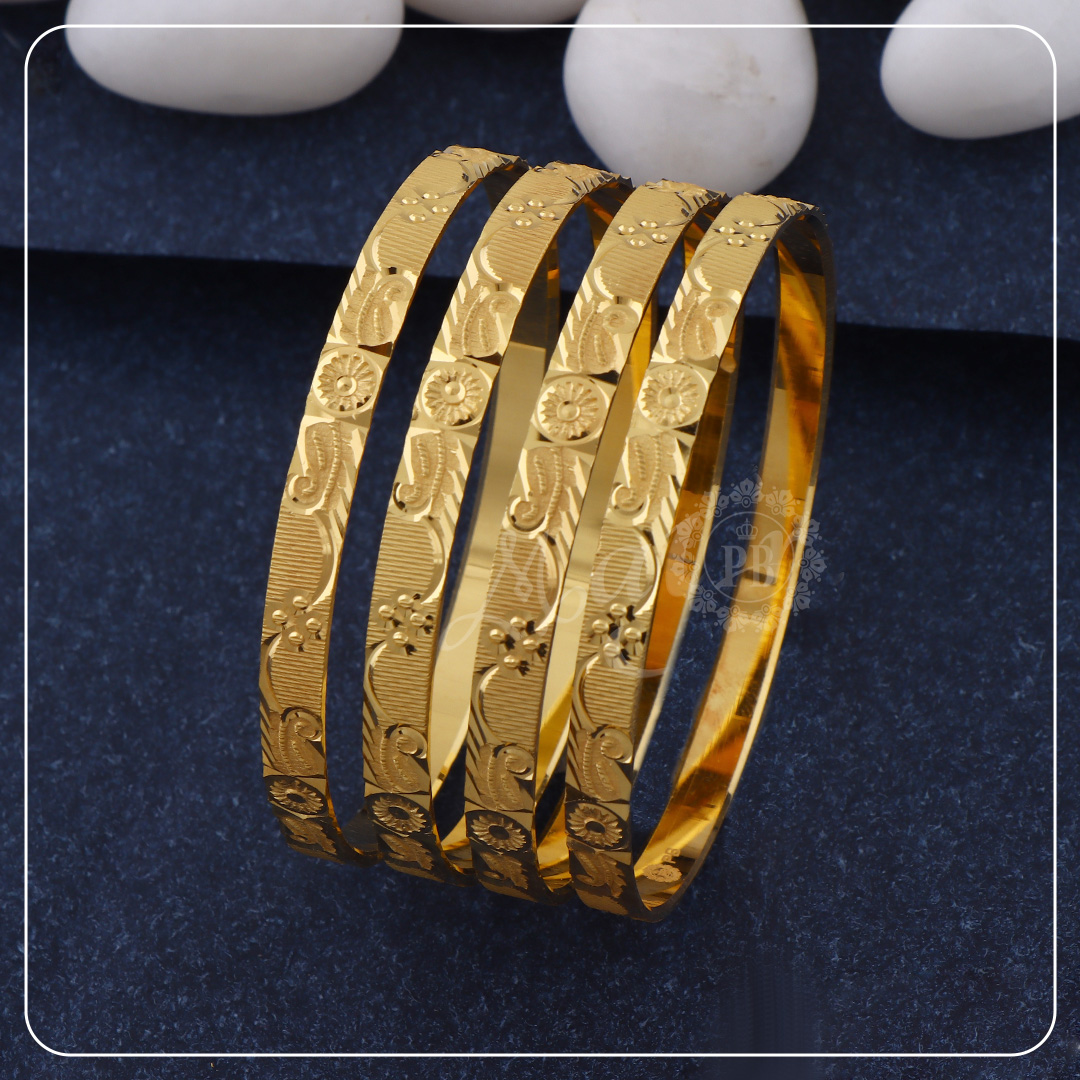 Eternal Elegance Gold Bangles