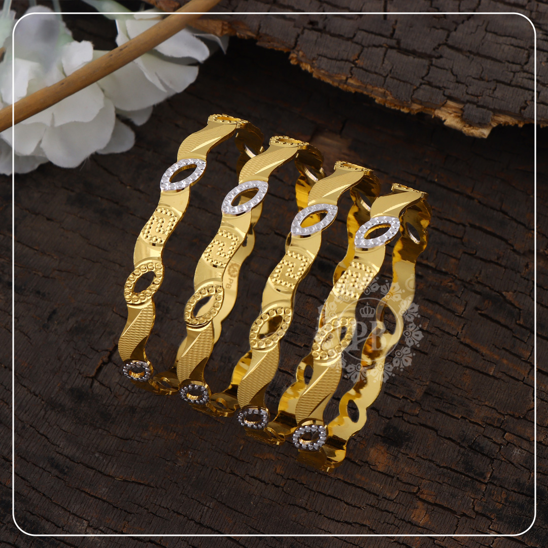 Gilded Echo Bangles
